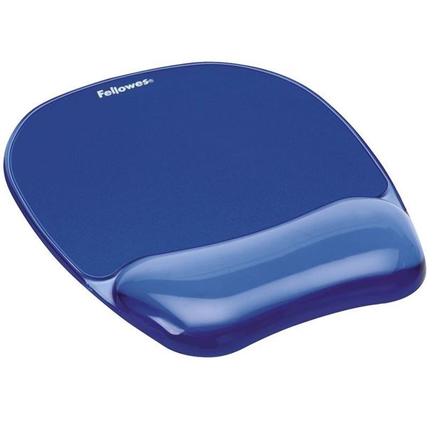 Picture of Στήριγμα καρπού Fellowes Crystals™ Gel Mousepad Wrist Support  9114120
