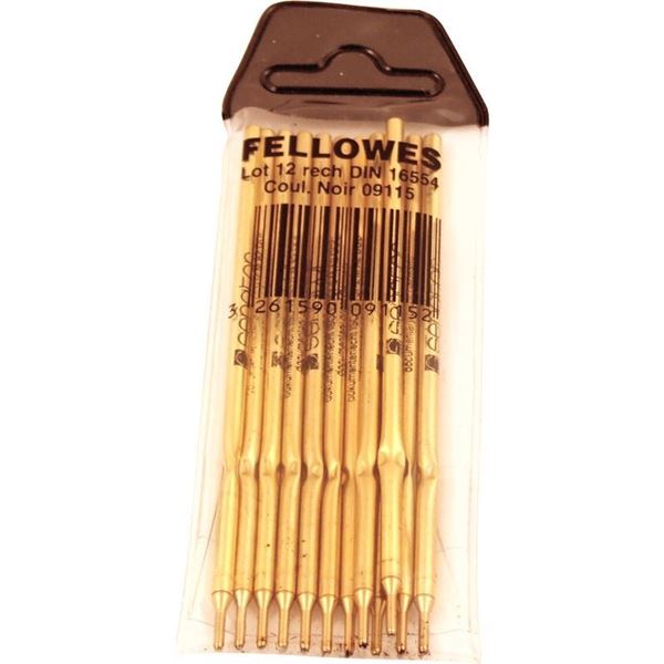 Picture of Οργάνωση γραφείου Fellowes Ball Point Pen Refills - Black 0911502