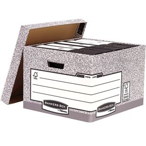 Picture of Κουτί αποθήκευσης Bankers Box® System Large Storage Box - Grey 01810-FFEU