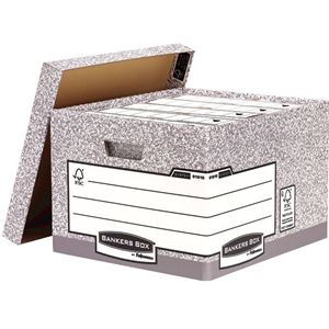 Picture of Κουτί αποθήκευσης Bankers Box® System Large Storage Box - Grey 01810-FFEU