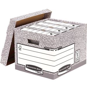 Picture of Κουτί αποθήκευσης Bankers Box® System Standard Storage Box - Grey 00810-FFEU