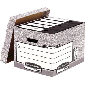 Picture of Κουτί αποθήκευσης Bankers Box® System Standard Storage Box - Grey 00810-FFEU