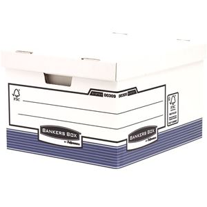 Picture of Κουτί αποθήκευσης Bankers Box® System Large Storage Box - Blue 0030901