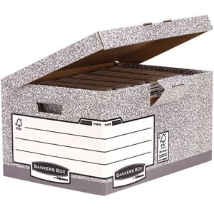 Picture of Κουτί αποθήκευσης Bankers Box® System Flip Top Maxi - Grey 1181501