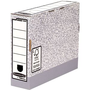 Picture of Κουτί μεταφοράς Bankers Box® System 80mm A4 Transfer File - Grey 1080001