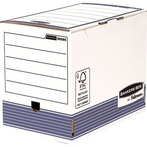 Picture of Κουτί μεταφοράς Bankers Box® System 200mm A4 Transfer File - Blue 0028501