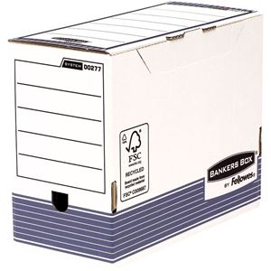 Picture of Κουτί μεταφοράς Bankers Box® System 150mm A4 Transfer File - Blue 0027701
