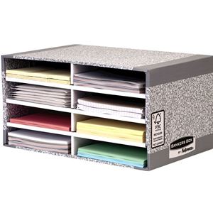 Picture of Μονάδες αποθήκευσης Bankers Box® System Desktop Sorter - Grey 08750ΕU