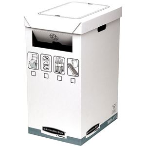 Picture of Μονάδες αποθήκευσης Bankers Box® System Recycle Bin - Grey 0193201