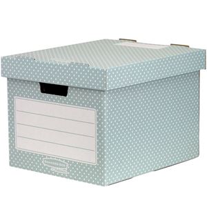 Picture of Κουτί αποθήκευσης Bankers Box® Storage Box Green/White 4pk 4481301
