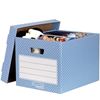 Picture of Κουτί αποθήκευσης Bankers Box® Storage Box Blue/White 4pk 4481901