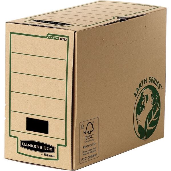 Picture of Κουτί μεταφοράς Bankers Box® Earth Series 150mm A4+ Transfer File 4473202