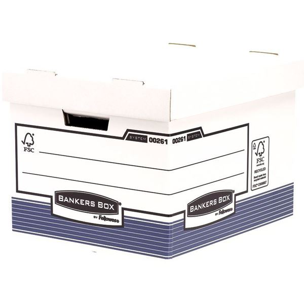 Picture of Κουτί αποθήκευσης Bankers Box® System Standard Storage Box - Blue  0026101