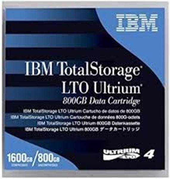 Picture of IBM LTO 4 Ultrium 800 GB / 1.6 TB Cartridges 95P4436
