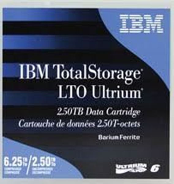 Picture of IBM LTO 6 Ultrium Cartridges 2.5 / 6.25 TB 00V7590