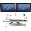 Picture of Fellowes Sit-Stand Workstation Lotus™ DX  Wh 8081101