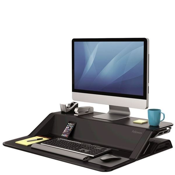 Picture of Fellowes Sit-Stand Workstation Lotus™ Bk 0007901