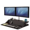 Picture of Fellowes Sit-Stand Workstation Lotus™ Dual Monitor Arm Kit 8042901
