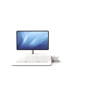 Picture of Fellowes Sit-Stand Workstation Lotus™ RT Single Wh 8081701