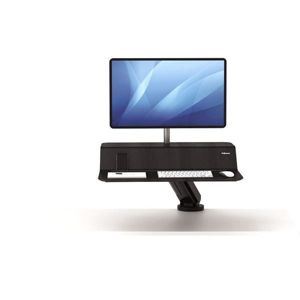 Picture of Fellowes Sit-Stand Workstation Lotus™ RT Single Bk 8081501