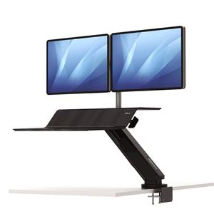 Picture of Fellowes Sit-Stand Workstation Lotus™ RT Dual Bk 8081601