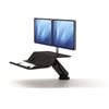 Picture of Fellowes Sit-Stand Workstation Lotus™ RT Dual Bk 8081601