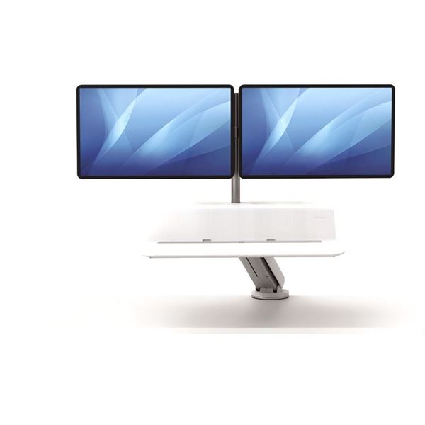 Picture of Fellowes Sit-Stand Workstation Lotus™ RT Dual Bk 8081801