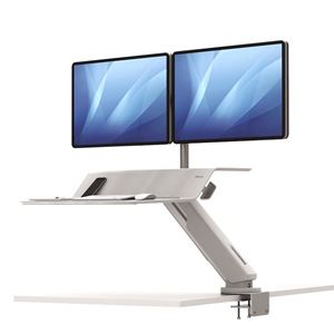 Picture of Fellowes Sit-Stand Workstation Lotus™ RT Dual Bk 8081801