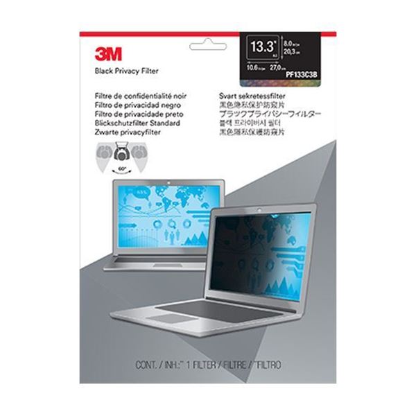 Picture of 3M™  Φίλτρο Προστασίας Απορρήτου για  Laptop 13.3"  Standard (4:3) PF133C3B