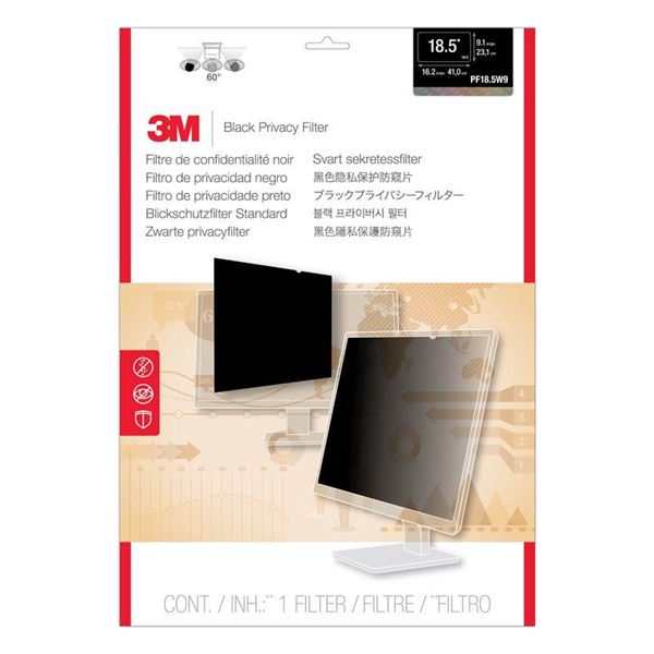 Picture of 3M™ Φίλτρο Προστασίας Απορρήτου για  οθόνη Desktop 18.5" (16:9)  PF18.5W9