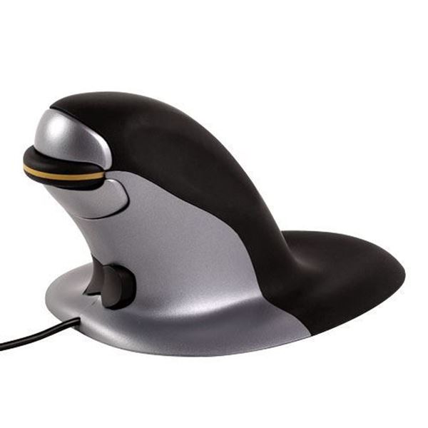 Picture of Εργονομικό ποντίκι Fellowes Penguin® Ambidextrous Vertical Mouse – Large Wired 9894401