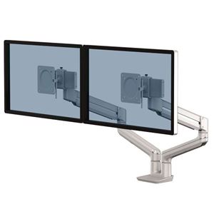 Picture of Βραχίονας οθόνης Fellowes Tallo™ Dual Monitor Arm Sil 8613101