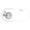 Picture of Οργάνωση γραφείου Fellowes Ampra™ Power Spot - White 100137178