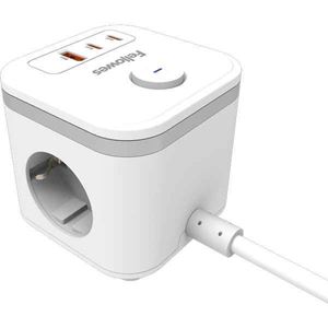Picture of Οργάνωση γραφείου Fellowes Ampra™ Power Cube - White 100137168